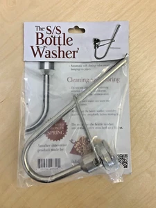 The Stainless Steel Bottle Washer! Carboy Wine Beer Bottles The Vintage Shop - Picture 1 of 4