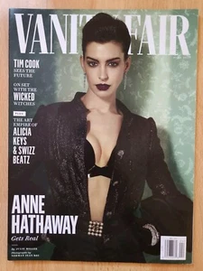Anne Hathaway, Tim Cook, Alicia Keys, Callum Turner Vanity Fair Mag April 2024 - Picture 1 of 20