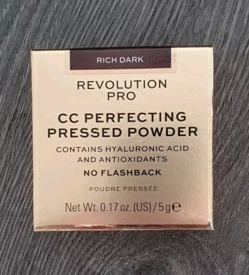 REVOLUTION PRO CC PERFECTING PRESSED POWDER [RICH DARK ] 5g - Image 1 of 2
