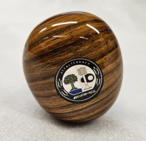 AMG Mercedes Wood Gear Knob Shifter W116 W124 W126 W129 W201 W202 - Picture 1 of 9