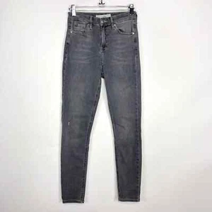 Topshop Jamie Grey High Rise Skinny Jeans - Picture 1 of 6