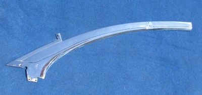 1956 1957 Lincoln Premier Left Interior Rear Roof Molding OEM FOMOCO Nice Chrome - Image 1 of 4
