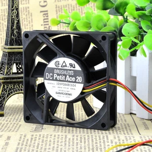 Sanyo 109P0848C604 fan 80*80*20mm 48V 0.08A 3Pin - Picture 1 of 1