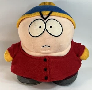 Vintage South Park Eric Cartman Plush Comedy Central Weighted Feet 1998 11 Inch - Picture 1 of 6