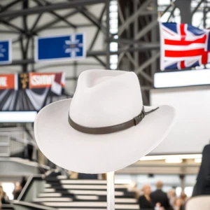 Cowboy Hat Crushable 100% Wool Felt Western Cowboy Hat Handmade Premium Quality - Picture 1 of 22