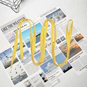 1pc 1.8m Women's Cotton Waist Belt for Decorative Rope for Dresses, Skirts, Bag - Picture 1 of 34