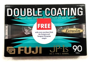 FUJI JP-Is 90 casete de audio extradelgado cinta en blanco sellada Hecho en Japón Tipo I - Imagen 1 de 2