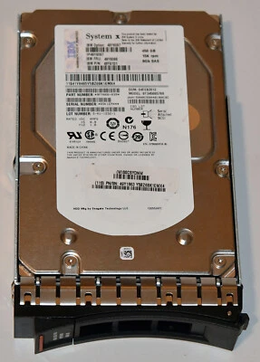 IBM 450GB 15K 6Gbps 3.5" 49Y6098 49Y6097 49Y6101 SAS Hard Drive (ST3450857SS) - Image 1 of 4