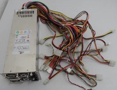 EMACS ZIPPY R2W-6500P 500WATT 2U Server Netzteil P/N: B000840076 2xR2W-6500P-R + - Bild 1 von 4