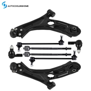 8pc Front Lower Control Arm Tie Rod End Sway Bar For 2012 - 2019 Chevrolet Sonic - Picture 1 of 8
