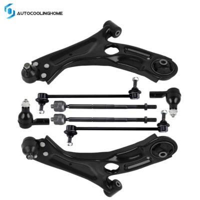 Barra estabilizadora de extremo de barra de amarre del brazo de control inferior delantero de 8 piezas para Chevrolet Sonic 2012-2019 Foto 1 de 4