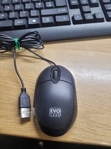 Evo Labs MO-001 Usb Matte Black Mini Mouse - Picture 1 of 1