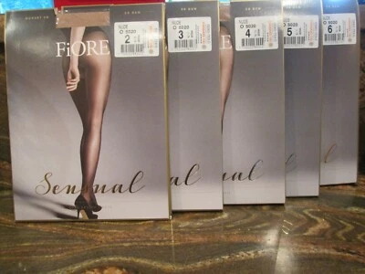 FIORE OUVERT FONDO ABIERTO MEDIAS PANTIMEDIAS 2 COLORES NEGRO Y TOSTADO 5 TALLAS XL 2XL Foto 1 de 4