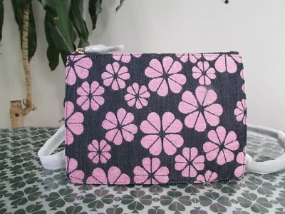 Bolso Bandolera Kate Spade Denim y Cuero a Propósito Rosa Opalino Nuevo con Etiquetas Foto 1 de 4