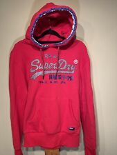 Super Dry Hoodie Sweatshirt - Red - Large