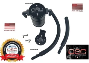J&L / JLT black oil catch can separator 1999-04 F-150 supercharged SVT Lightning - Picture 1 of 1