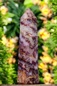 295MM Auralite 23 Obelisk - 8-Faceted Blue Crystal Tower | Chakra Healing, Reiki - Picture 1 of 6