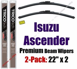 Wipers 2pk Beam Wiper Blades fits 2003-2008 Isuzu Ascender - 19220x2 - Picture 1 of 11