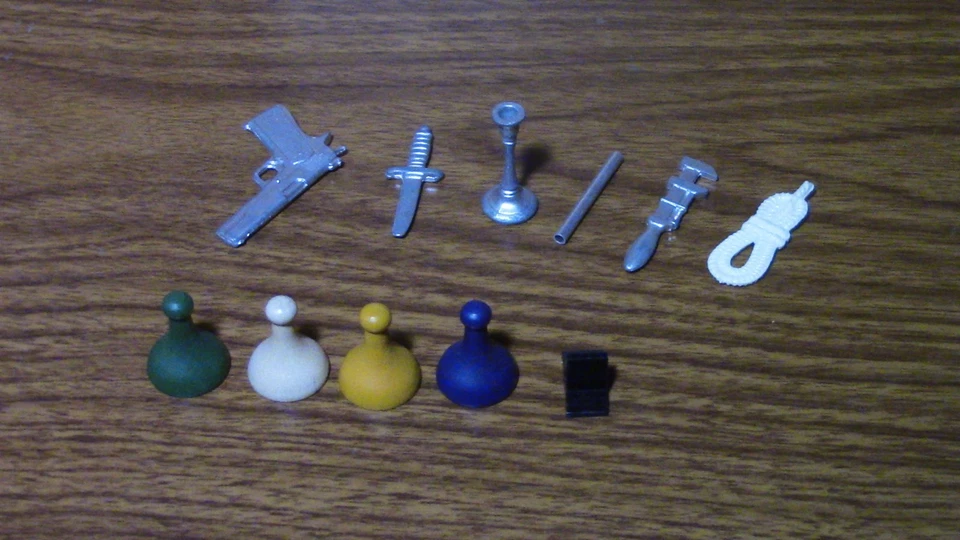 Piezas de juego de mesa de pistas Foto 1 de 1