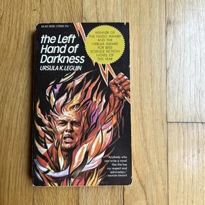 1974 The Left Hand of Darkness by Ursula K. Le Guin Sci-Fi Fantasy Ace Paperback - Picture 1 of 6