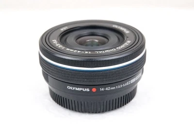 OLYMPUS M ZUIKO DIGITAL 14-42mm f3.5-5.6 EZ ED MSC ZOOM LENS - BLACK - USED - Image 1 of 4