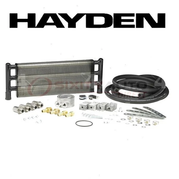 Hayden Engine Oil Cooler for 1975-1983 Pontiac Grand LeMans - Belts Cooling ln Foto 1 de 4
