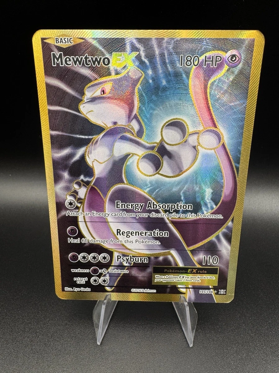 Pokémon TCG Evolutions Mewtwo Ultra Rare Individual Collectible