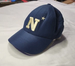 NIKE Legacy91 Hat NAVY MIDSHIPMEN US Naval Academy Gold Embroidered DRI-FIT Cap - Picture 1 of 6