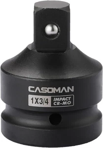 CASOMAN 1-Inch Drive F to 3/4-Inch (M) Impact Adapter, Cr-Mo Steel, 1F x 3/4M  - Picture 1 of 5