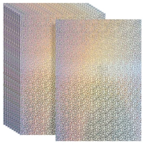 10 Sheets Paper Stock Craft Colored Cardstock for Making Glitter - Picture 1 of 11