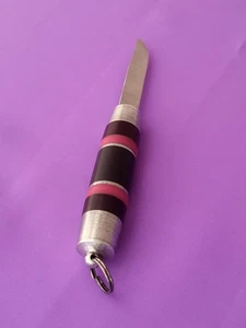 Soviet Vintage Handmade Knife"Barrel" USSR Prison Art Pocket Knife Bottle opener - Picture 1 of 24