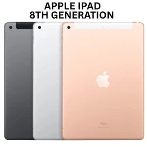 Apple iPad 8th Gen 32GB 2020 4G Unlocked Pristine Condition  All Colours A+++ - Picture 1 of 9