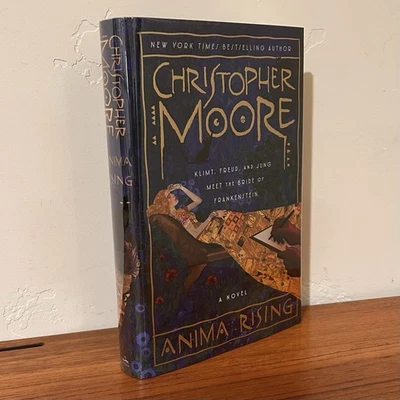 ANIMA RISING Christopher Moore SIGNED 1st 2025 Klimt Jung Freud Novel LN/LN - Image 1 of 4
