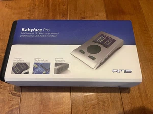 RME Babyface Pro USB Audio Interface, Recording Live Sound (Missing MIDI Cable) - Picture 1 of 3