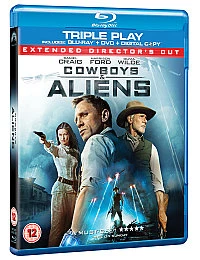 Cowboys And Aliens (BluRayDVD, 2011)