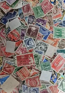 1000 USED Australian Pre-Decimal Stamps - Off Paper Bulk Lot - Picture 1 of 1