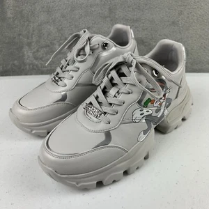 Aldo Bugs Bunny Gray Looney Tunes Sneakers Women's Size 10 NWB Chunky Jogger - Picture 1 of 9