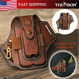 TOURBON 5-en-1 Outils Porte Ceinture Étui pour Sports de Plein Air Camping Chasse - Photo 1 sur 24