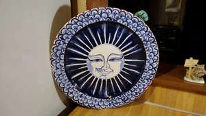 Pat DeMartini Ryerson 16" Happy Face Plate/hangs,rare! - Picture 1 of 9