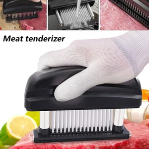 Meat Tenderizer Stainless Steel Meat Hammer Pounder Barbecue Marinating JV - Picture 1 of 9