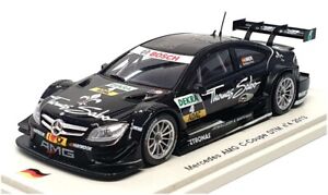 Spark 1/43 Scale SG123 - Mercedes AMG C-Coupe DTM #4 R. Merhi 2013 - Black