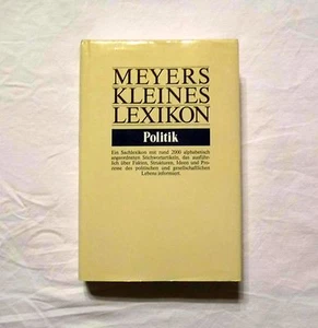Meyers Kleines Lexikon - POLITIK - (1986) Ein Sachlexikon  - Bild 1 von 4