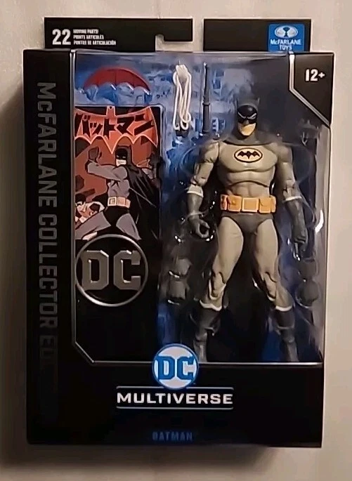 Figura DC Multiverse McFarlane Toys Edición Coleccionista 16 Batman Bat-Manga 7" Nueva Foto 1 de 1