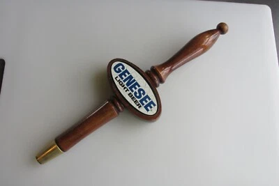 Vintage Genesee Light Beer Wooden Beer Tap Handle NEW - Image 1 of 4