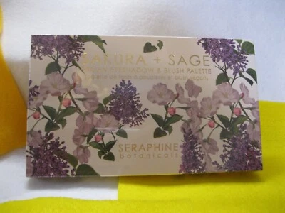 SAKURA + SAGE Seraphine Botanicals Vegan Eyeshadow & Blush NewInBox - Image 1 of 3