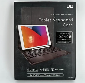 CIO iPad Keyboard Case w/ Touch Pad for 10.5" iPad Pro/Air3 10.2" iPad Bluetooth - Picture 1 of 8