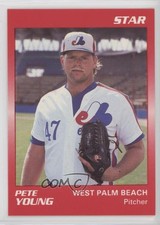 1990 Star West Palm Beach Expos Pete Young #28