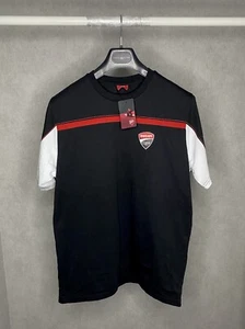 NWT Ducati Moto Racing MotoGP T Shirt Black Red Size L - Picture 1 of 8