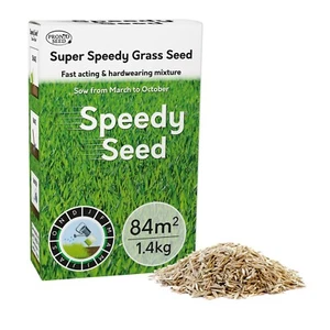 Grass Seed FAST GROWING Hardwearing Lawn Seed for New Lawns or Patch Repair - Picture 1 of 11