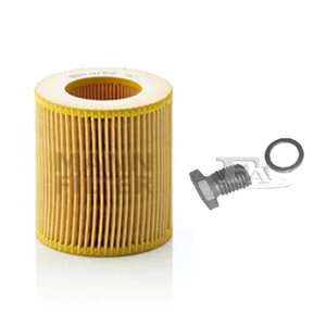 ORIGINAL MANN ÖLFILTER + ÖLABLASSSCHRAUBE BMW 1ER 3ER 5ER X1 X3 HU816X - Bild 1 von 1